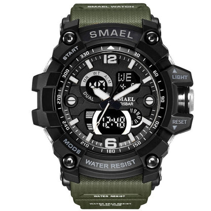 SMAEL 1617B Digital Watch Men Sport Super Cool Men's Quartz Sports Watches Luxury Brand LED Military Wristwatch Male xfcs