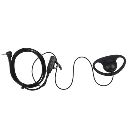 1 Pin D Type Headset Ear Hook Earphone PTT Mic Earpiece for Motorola Talkabout Portable Radio TLKR T3 T4 T60 T80 MR350R Walki