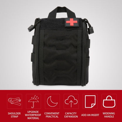 New Outdoor Portable First Aid Bag Tactical Medical Case Multifunctional Waist Pack Camping Climbing Emergency Bag Survival Kit