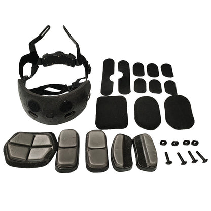 Tactical Helmet Sponge Lining Adjustable Head Circumference Seismic Decompression Tactical Helmet For MICH FAST Airsoft Helmet