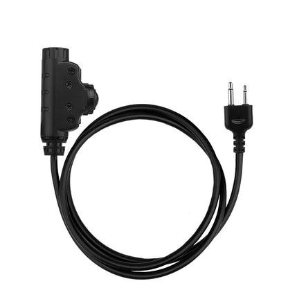 Tactical U94 V2 PTT Tactical Headphone Adapter with Various Plugs
