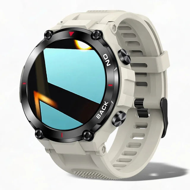 "2023 Tactical Military 5 ATM Smart Watch: The Ultimate Fitness Companion for Every Adventure"