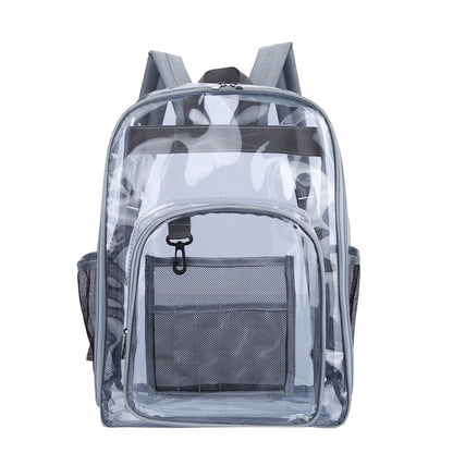 Transparent Backpack PVC Backpack PVC Schoolbag Large Capacity Student Schoolbag