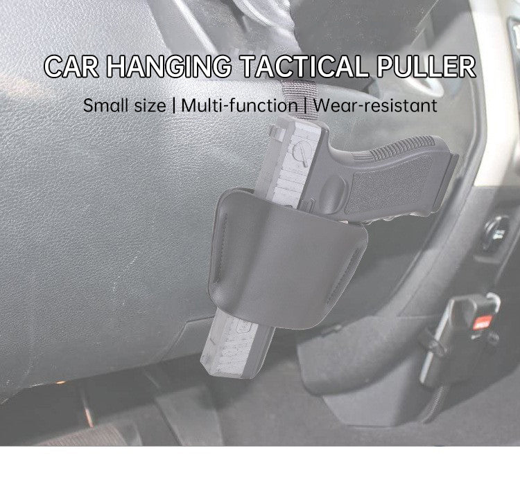 Tactical Cowhide Vehicle Carrying Holster Internal and External Invisible Tactical Universal Concealed Holster