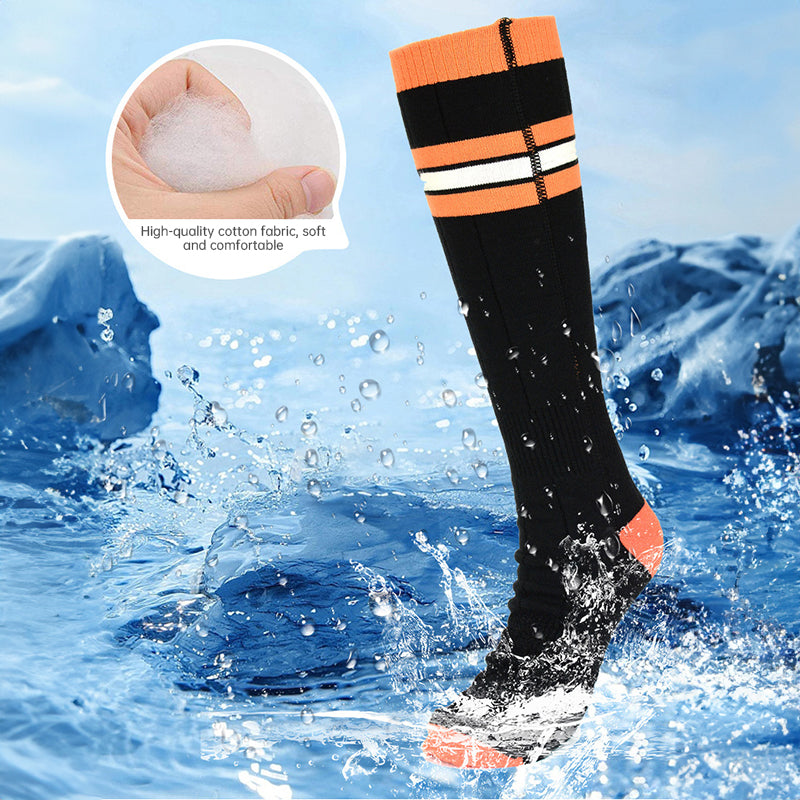 Heated Socks APP Remote Control 6000/5000mAh Rechargeable Battery Winter Thermal Electric Heating Thick Socks