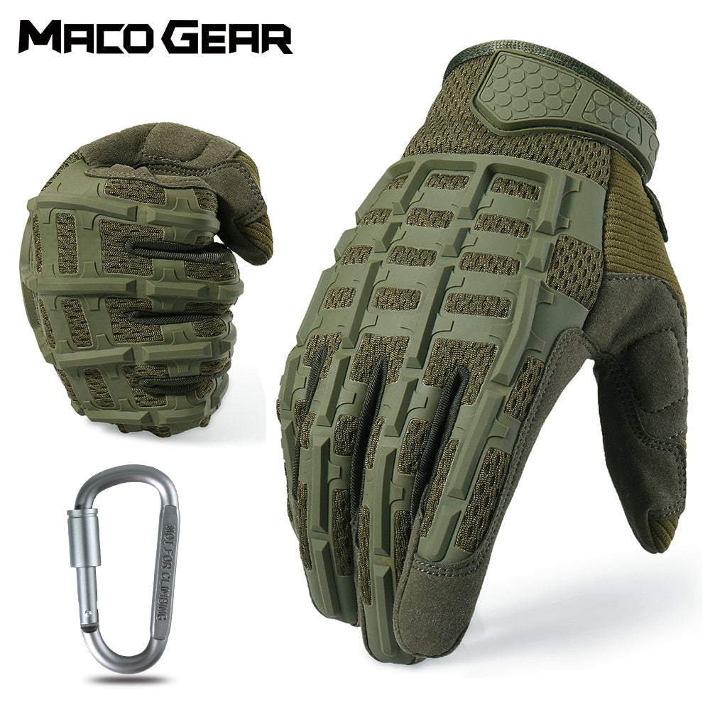 Tactical Gloves Full Finger Long Camo