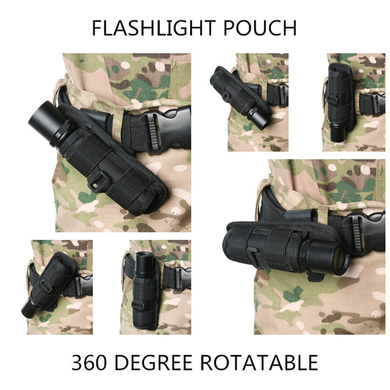 Tactical Flashlight Pouch.