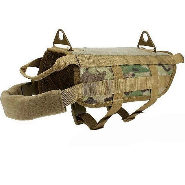 "Empower Your Canine Companion: K9 Tactical Military Dog Vest for Ultimate Field Performance"