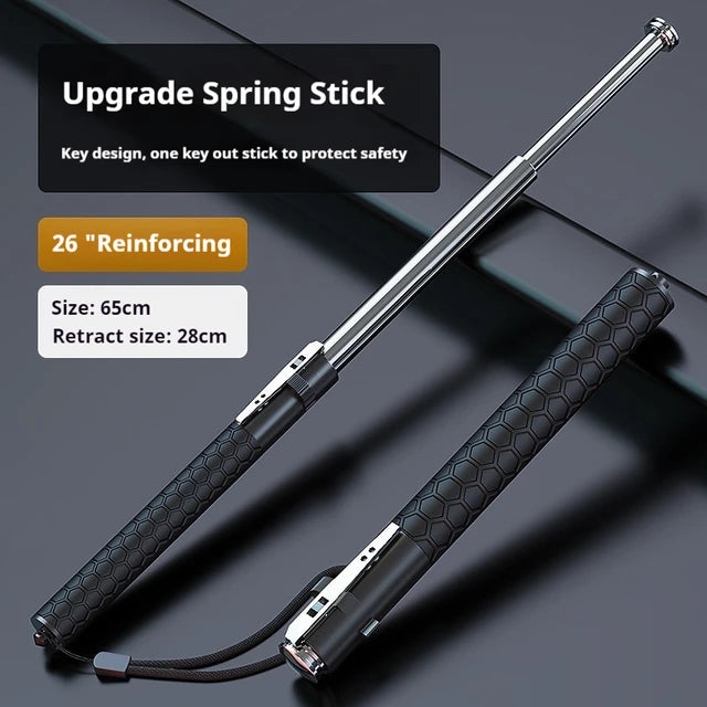 Automatic Spring Stick Retractable Batton ( Check with your country's Laws)