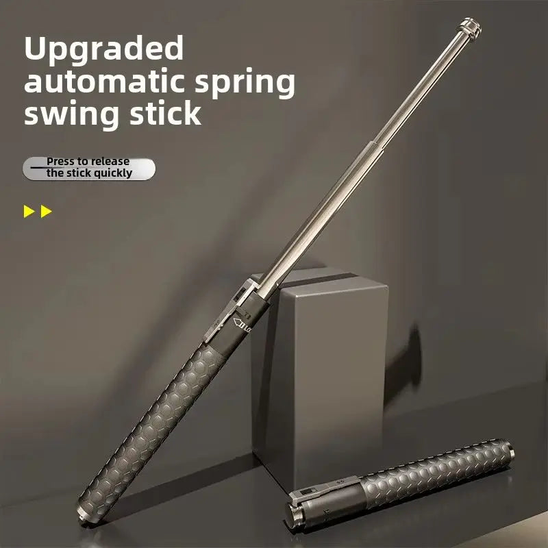 Automatic Spring Stick Retractable Batton ( Check with your country's Laws)