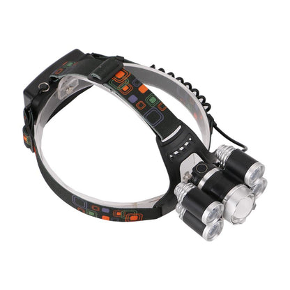 12000Lm XML T6 5 LED Headlight 4 Modes Torch