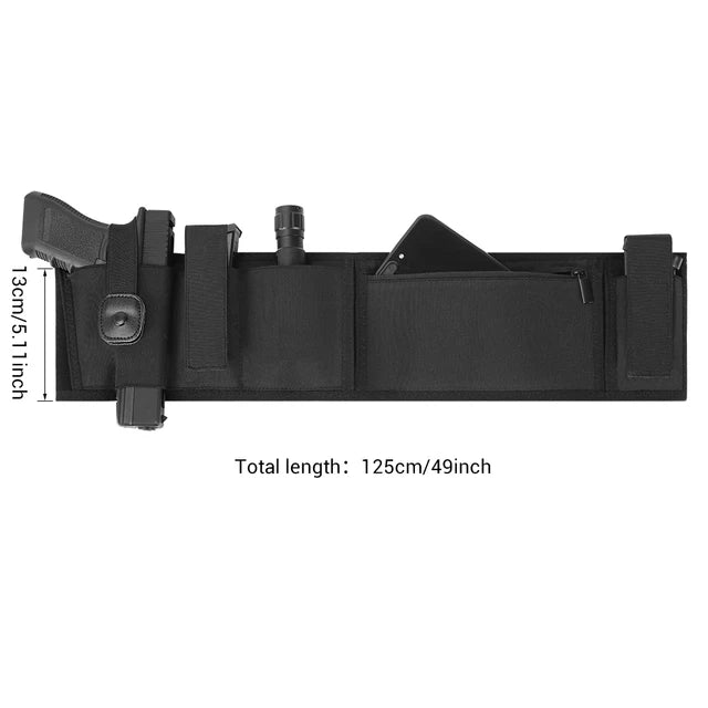 Belly Band Gun Holster Concealed Carry Waist Band Pistol Holster