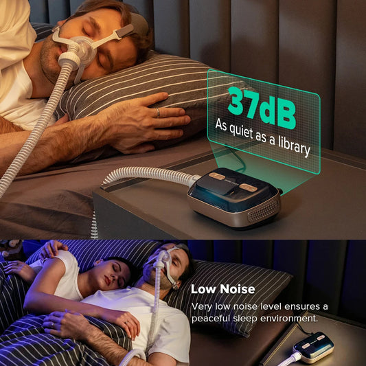 Bluetooth  mini CPAP- Perfect for the travel adventurer.