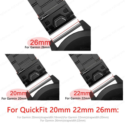 Sport Watchband for Garmin Band 22mm 26mm