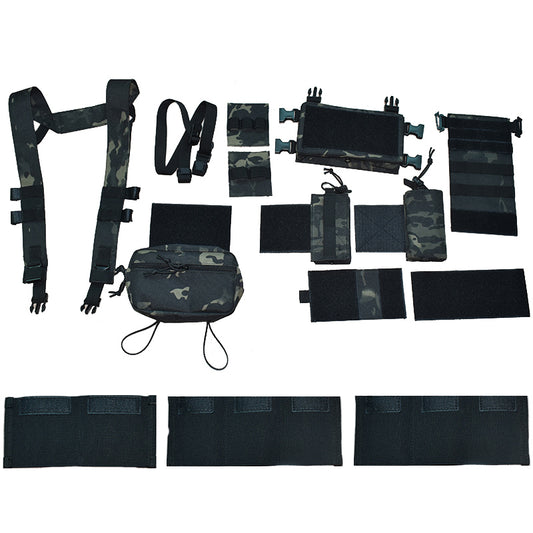 MK3 Tactical Classis Chest Rig Coyote  Multifunctional modular special training belly pocket for Tactical Vest