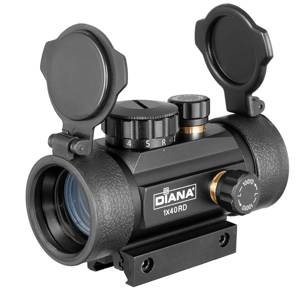 DIANA 3X44 Green Red Dot Sight Scope 2X40 Red Dot 3X42 Tactical Optics Riflescope Fit 11/20mm Rail 1X40 Rifle Sight for Hunting