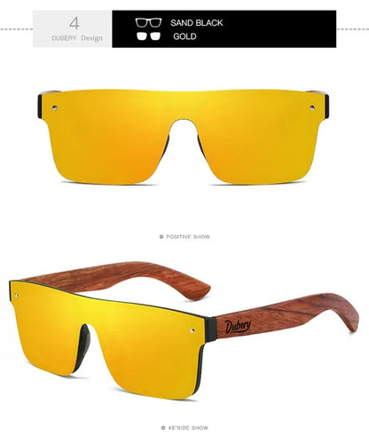 Natural Wooden Sunglasses Men Polarized