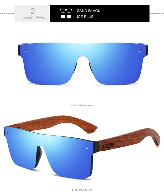 Natural Wooden Sunglasses Men Polarized