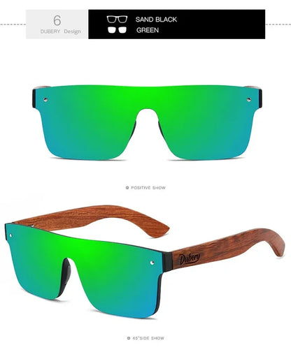 Natural Wooden Sunglasses Men Polarized