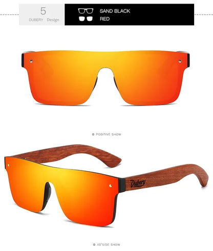 Natural Wooden Sunglasses Men Polarized