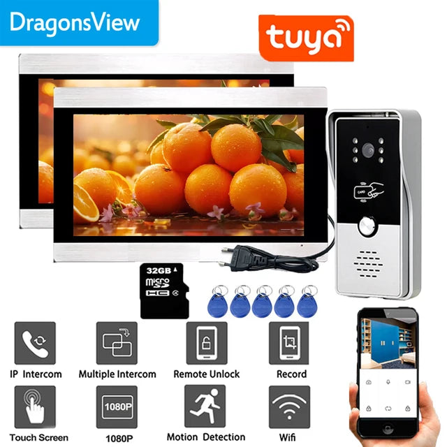 "Stay Connected and Secure: Dragonsview 2024 Smart Home Video Intercom"