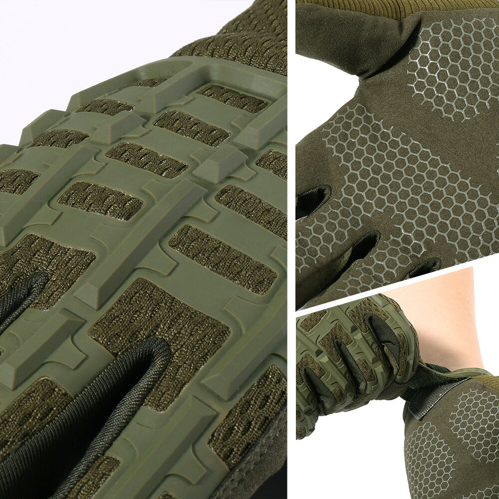 Tactical Gloves Full Finger Long Camo