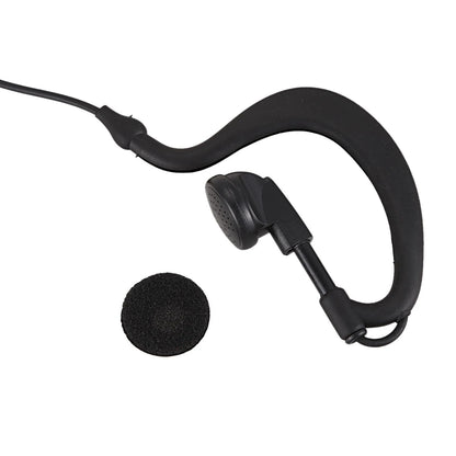 G Shape Earpiece Headset With Big Ptt For Hytera Radio Pd580 Pd700 Pd780 Pt580H