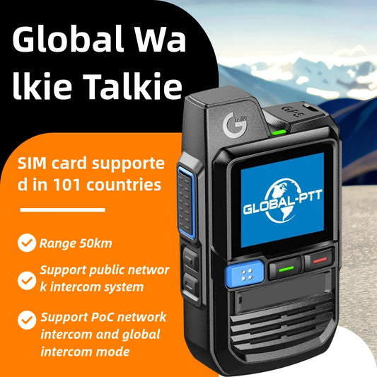 Global 4G Fleet Walkie-Talkie: Your Essential Tool for Enhanced Communication in Commercial and Civilian Operations