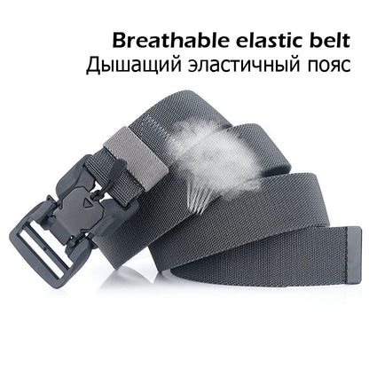 Quick Release Magnetic Buckle Military Belt.