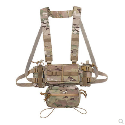 MK3 Tactical Classis Chest Rig Coyote  Multifunctional modular special training belly pocket for Tactical Vest