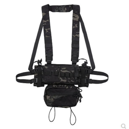 MK3 Tactical Classis Chest Rig Coyote  Multifunctional modular special training belly pocket for Tactical Vest
