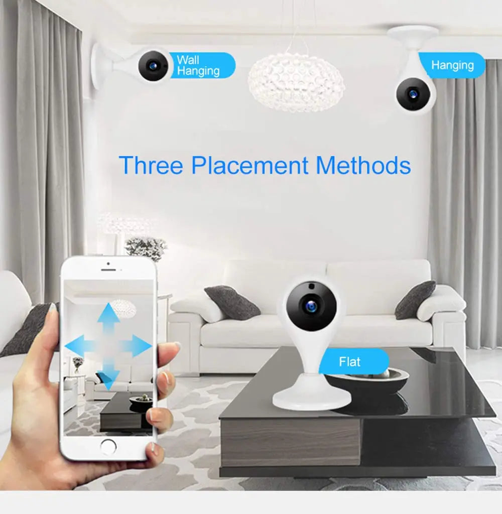 "Stay Connected 24/7: Ultimate Wireless IP Camera with Two-Way Audio & Motion Sensor"