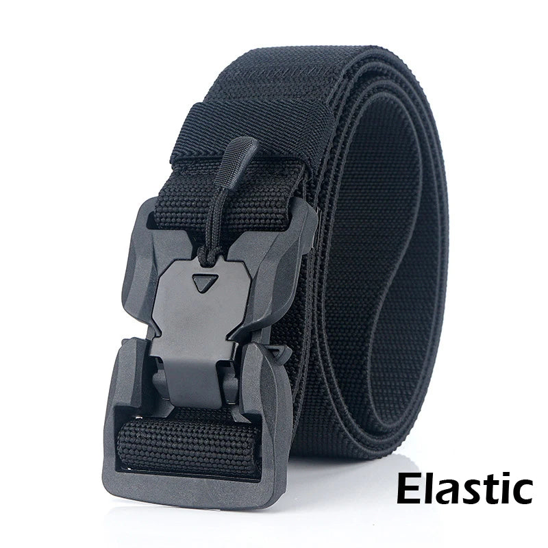 Quick Release Magnetic Buckle Military Belt.