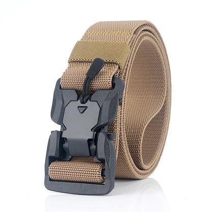 Quick Release Magnetic Buckle Military Belt.