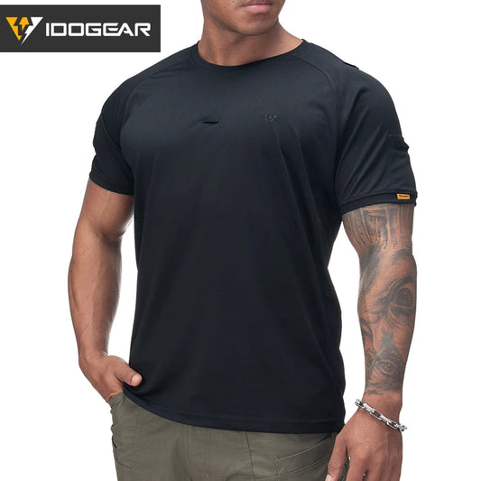 "Stay Cool & Tactical: 3114 Breathable Summer T-Shirt for Fitness & Outdoor Adventures"