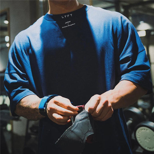Discover Comfort and Style with the JAPAN & UK Cotton Gym Shirt: Your Go-To Sport T-Shirt for Men