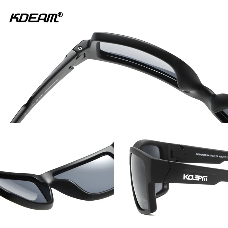 "Stay Afloat with Style: KDEAM KD7077 Floatable Sunglasses - Polarized UV400 Protection for Sports Enthusiasts"