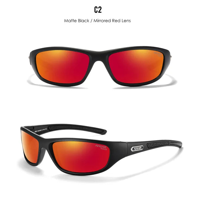 "Elevate Your Adventure: KDEAM Polarized Sunglasses with Colorful Lenses for the Modern Explorer"