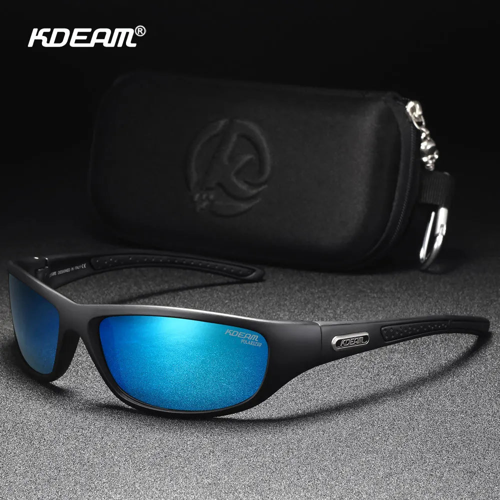 "Elevate Your Adventure: KDEAM Polarized Sunglasses with Colorful Lenses for the Modern Explorer"