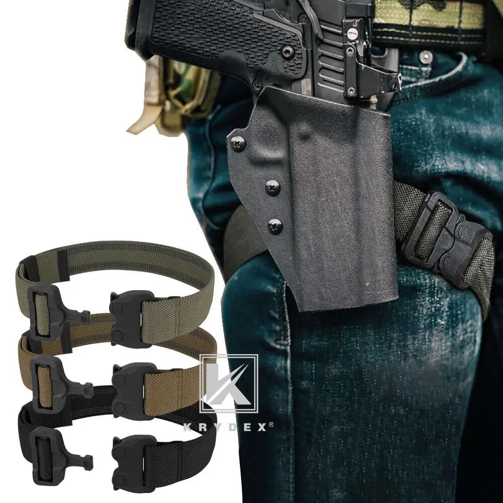 "Secure Your Gear: KRYDEX 1.5" Tactical Leg Strap for Optimal Performance"