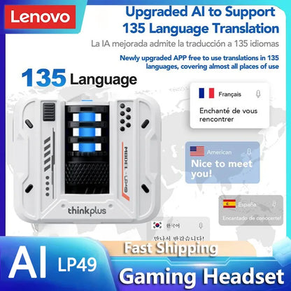 Lenovo LP49 AI Translation Headphones