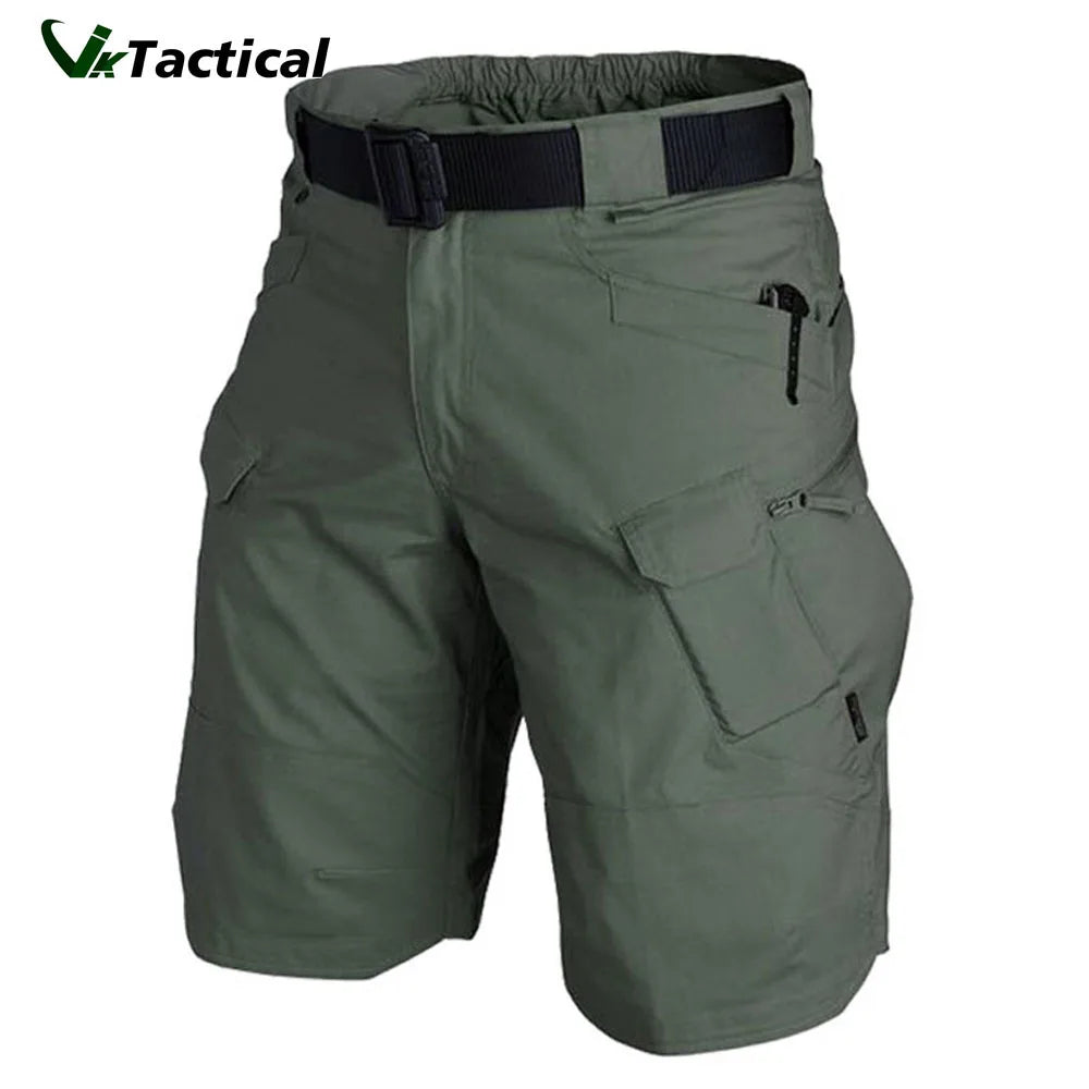 "Rugged & Ready: Urban Military Tactical Shorts for Outdoor Adventures"