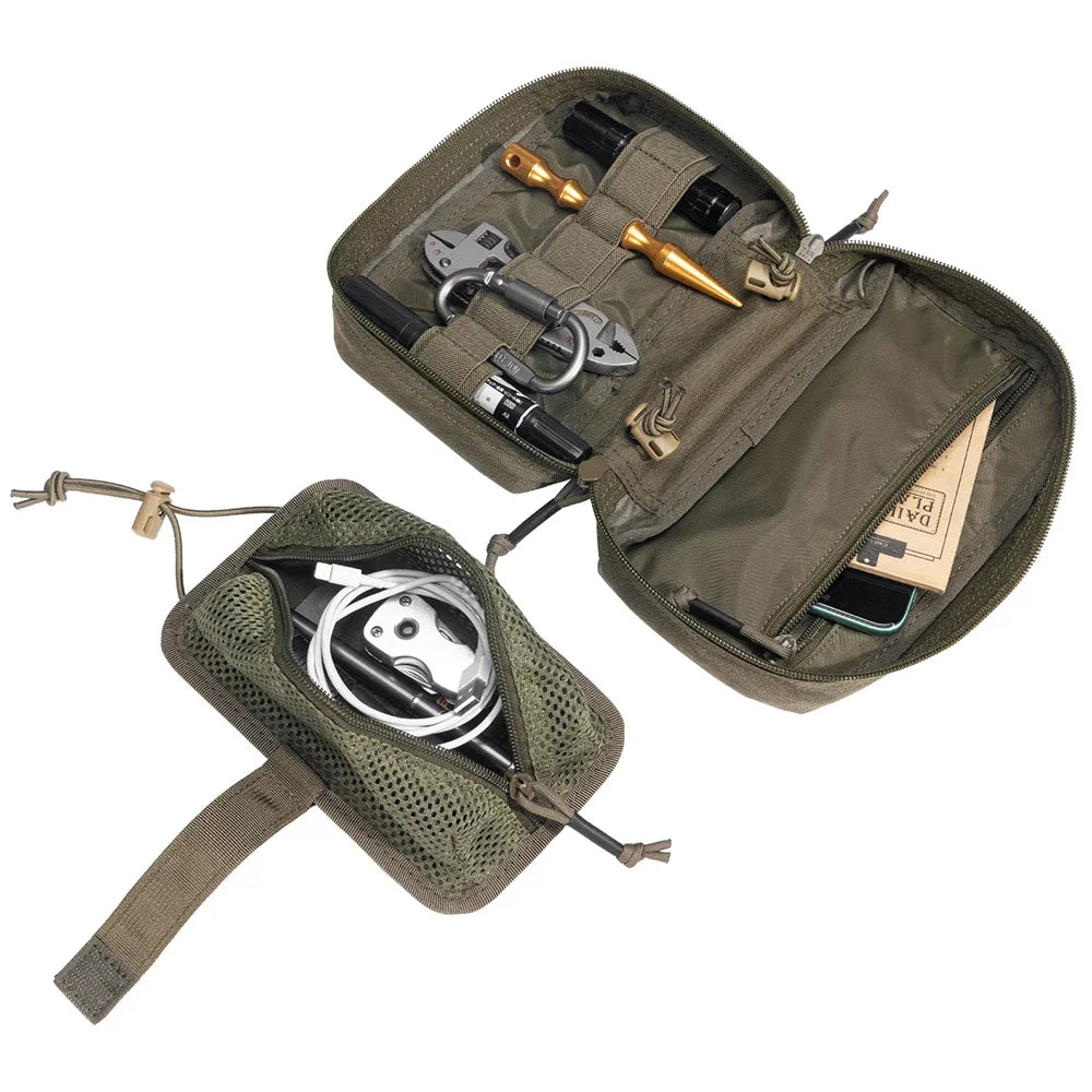 Military EDC Tactical Bag Waist Pack Hunting Vest Emergency Tools Pack Outdoor Tool Accessories Kit Camping Survival Pouch