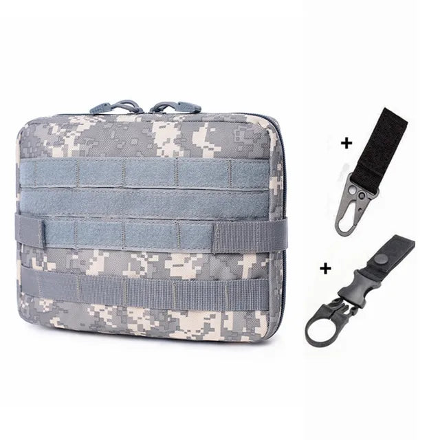 Military Tactical Molle Medical First Aid Pouch Outdoor Sport Nylon Multifunction Backpack Accessory Army EDC Hunting Tool Bag