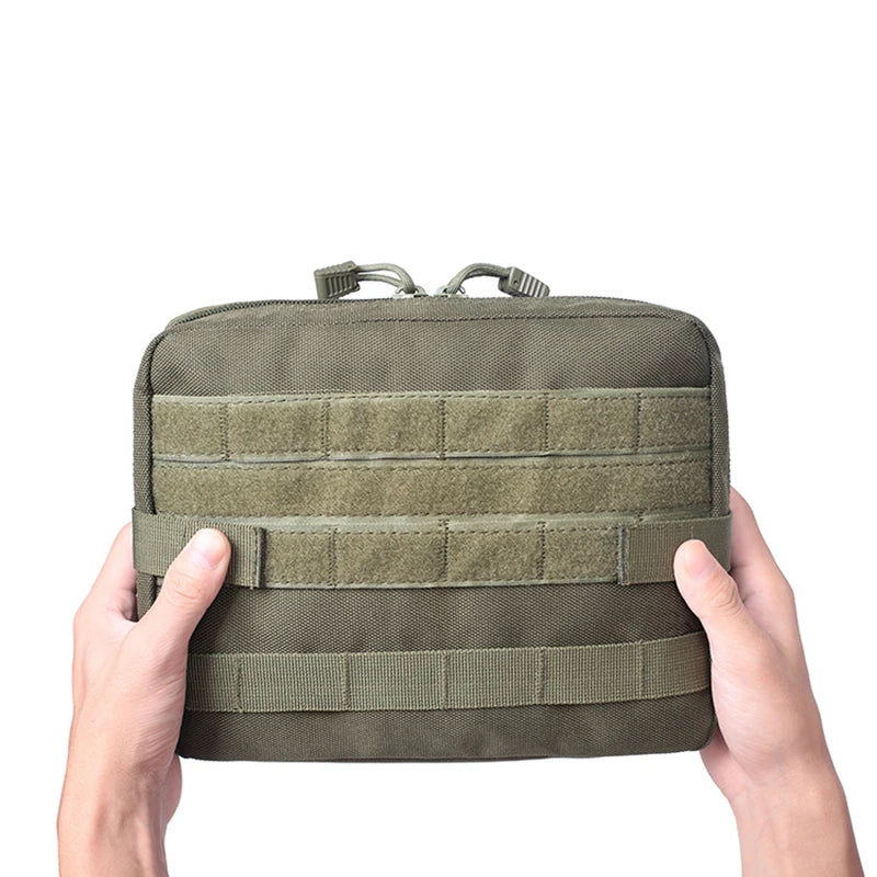 Military Tactical Molle Medical First Aid Pouch Outdoor Sport Nylon Multifunction Backpack Accessory Army EDC Hunting Tool Bag