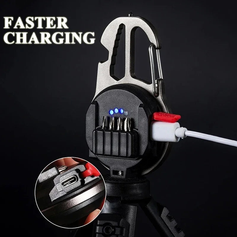 SPECIAL SALE- Mini COB LED Flashlight Multi-Functional Key-chain