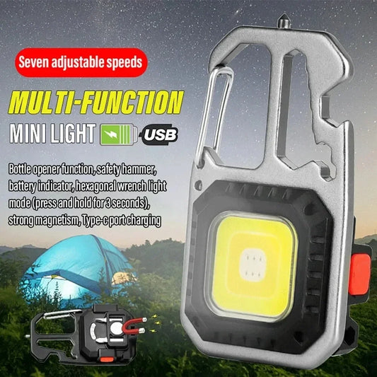 SPECIAL SALE- Portable Flashlight Emergency COB Work Light