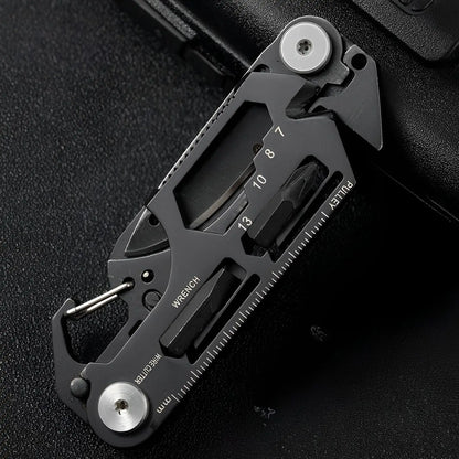 Multifunctional Outdoor Pocket Tool Combination Card Folding Tactical Army Knife Mini Bicycle Repair EDC Camping Gear Equipment