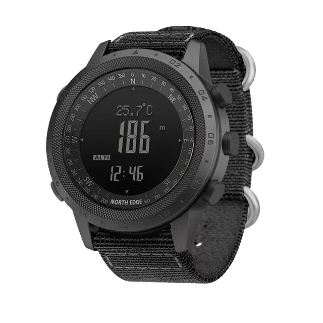 NORTH EDGE DESERT Men's Smart Watch Altimeter Barometer Compass Military Army Smartwatch Swimming Running Clock Waterproof 50m