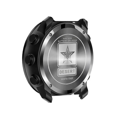 NORTH EDGE DESERT Men's Smart Watch Altimeter Barometer Compass Military Army Smartwatch Swimming Running Clock Waterproof 50m